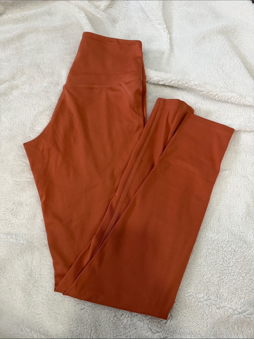 girlfriend collective Terracotta High-Rise Leggings
